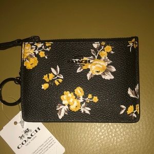 Coach mini key chain wallet